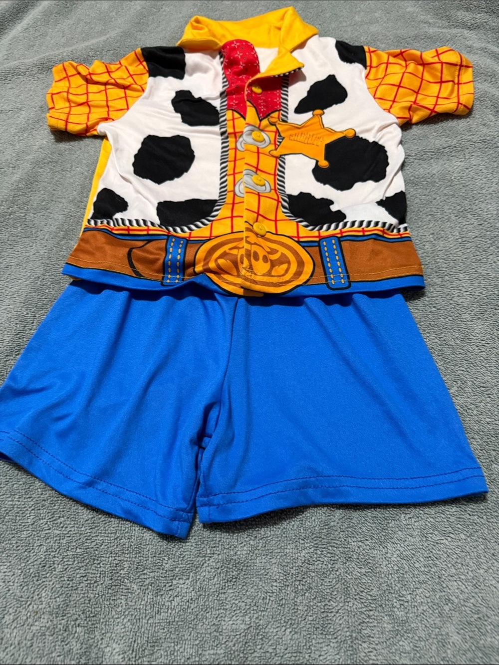 Disney Toy Story Cowboy Matching Set - Yellow, Blue, Black